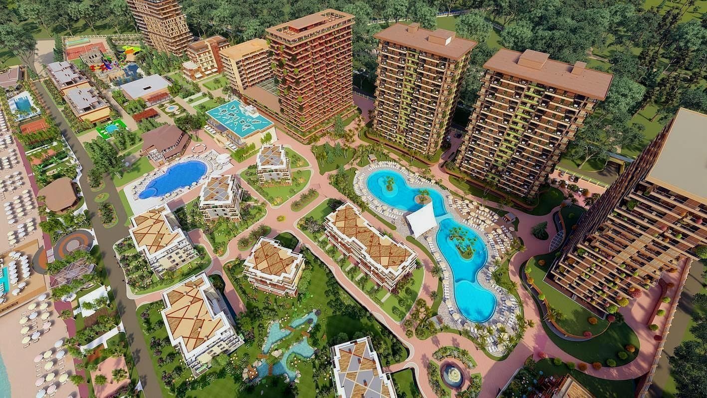 19层海滨度假住宅，配备家具公寓 2