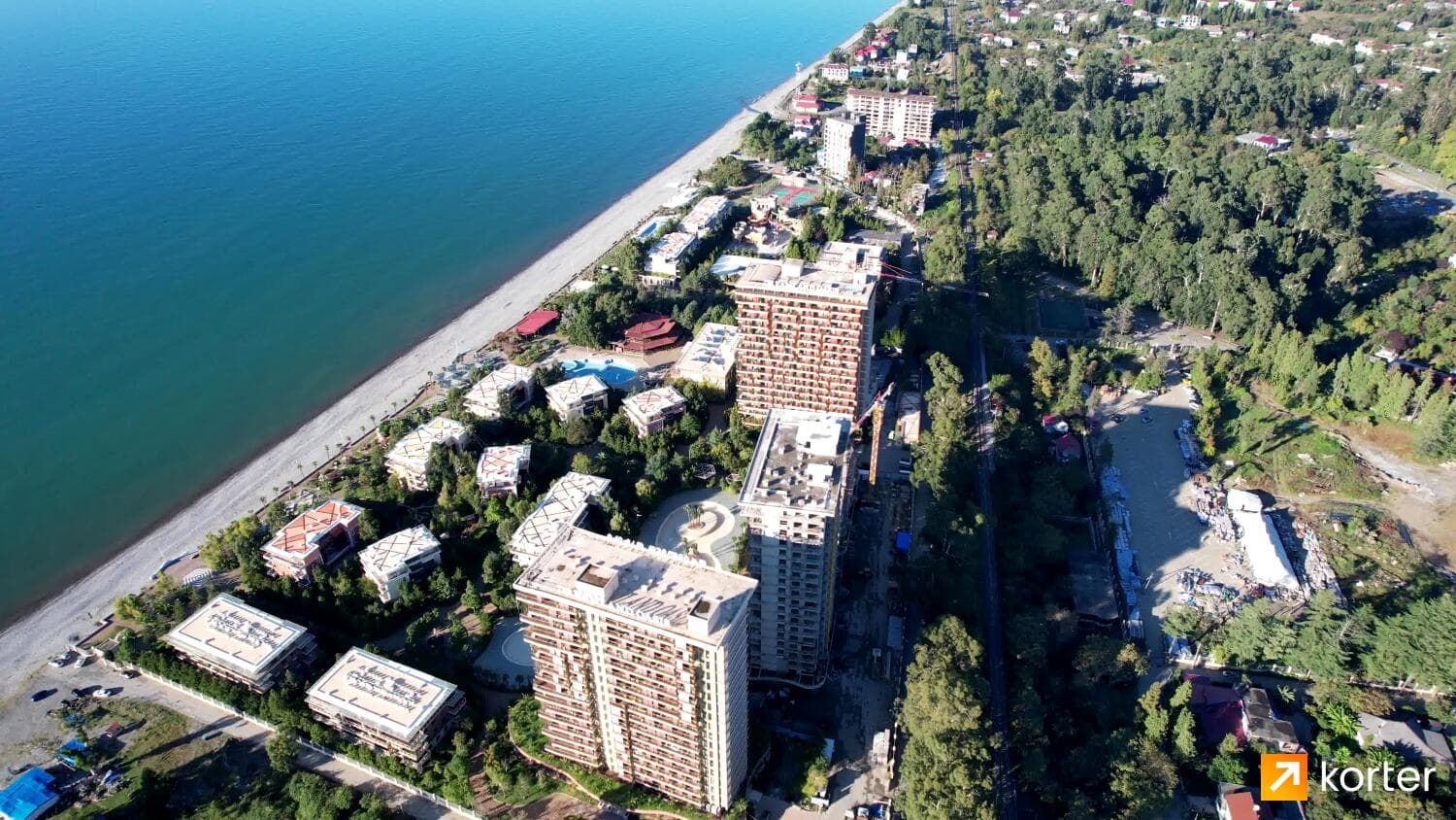 19层海滨度假住宅，配备家具公寓 5
