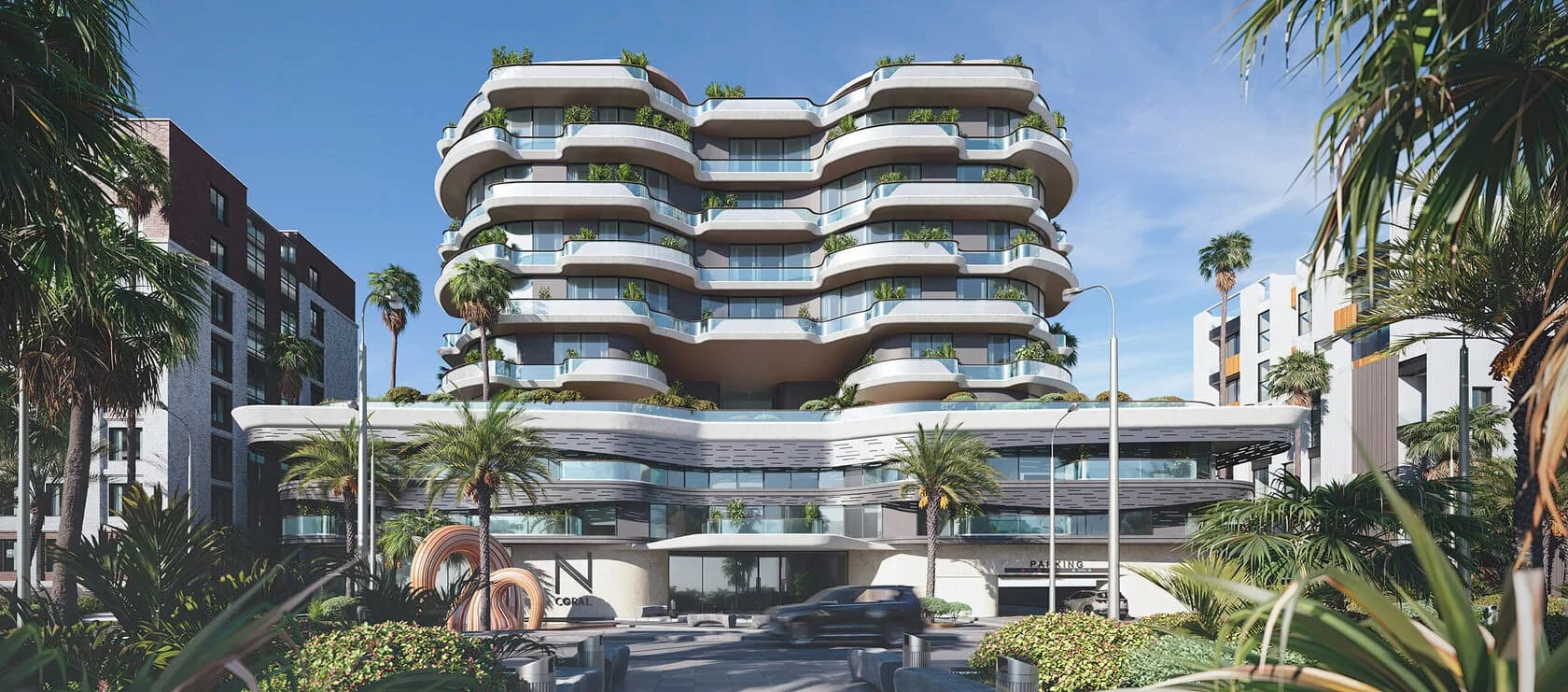Résidences insulaires avec finitions incluses et parking à Dubaï 1